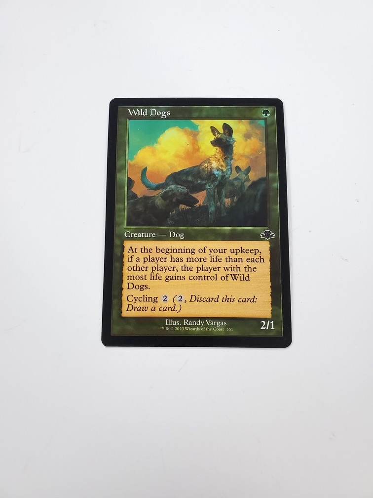 Wild Dogs (Retro Frame)