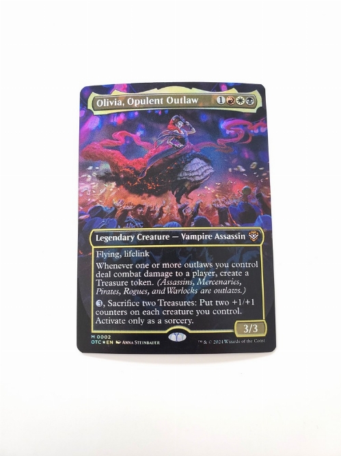 Olivia, Opulent Outlaw (Borderless) (Foil)