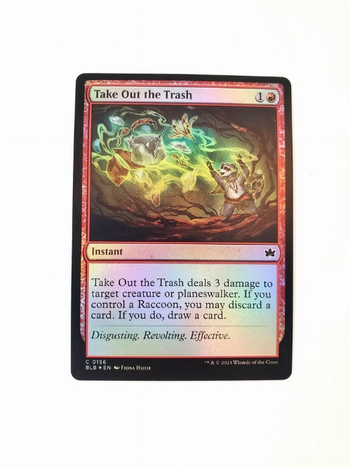 Take Out the Trash (Foil)