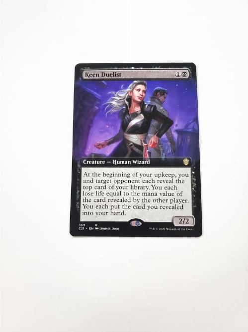 Keen Duelist (Extended Art)