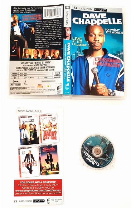 Dave Chappelle: For What It's Worth (UMD Video) (CIB)