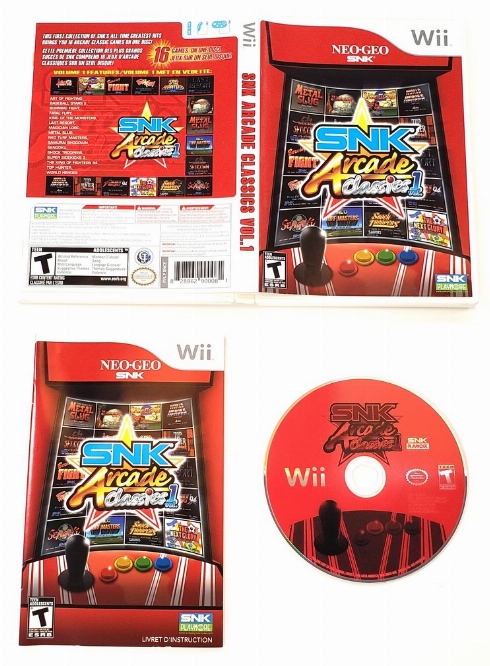 SNK Arcade Classics: Volume 1 (CIB)