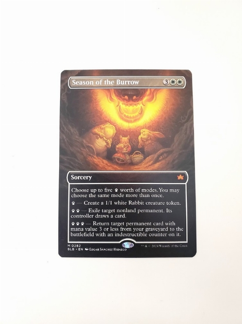 Season of the Burrow (Borderless)