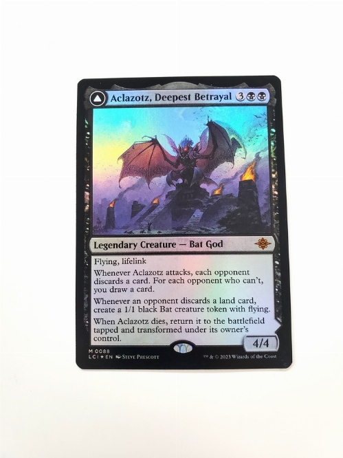 Aclazotz, Deepest Betrayal // Temple of the Dead (Foil)
