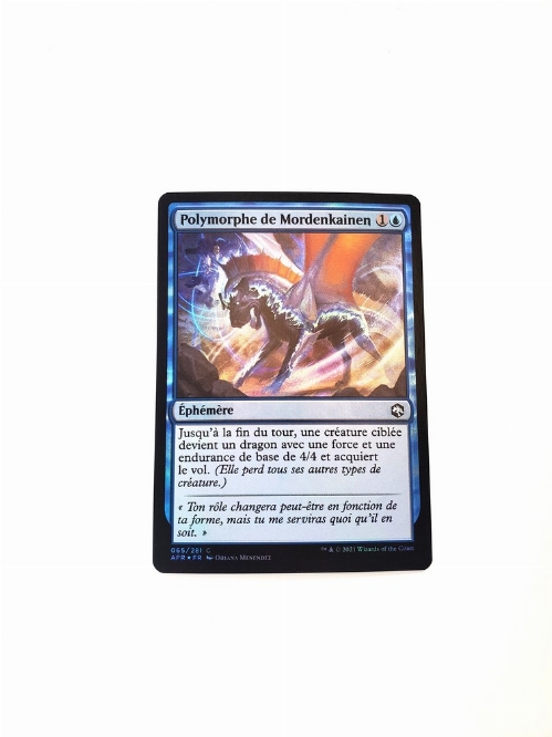 Mordenkainen's Polymorph (Foil) (Francaise)