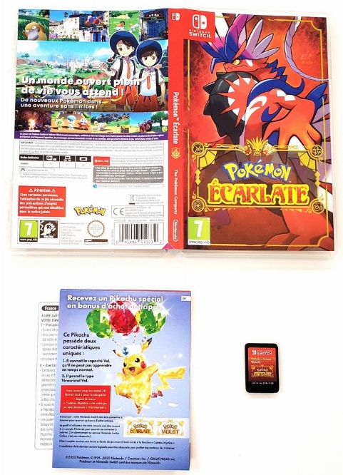 Pokemon: Scarlet Version (Version Européenne) (CIB)