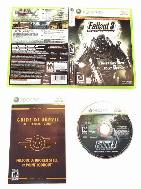 Fallout 3: Broken Steel & Point Lookout (Add-On Pack) (CIB)