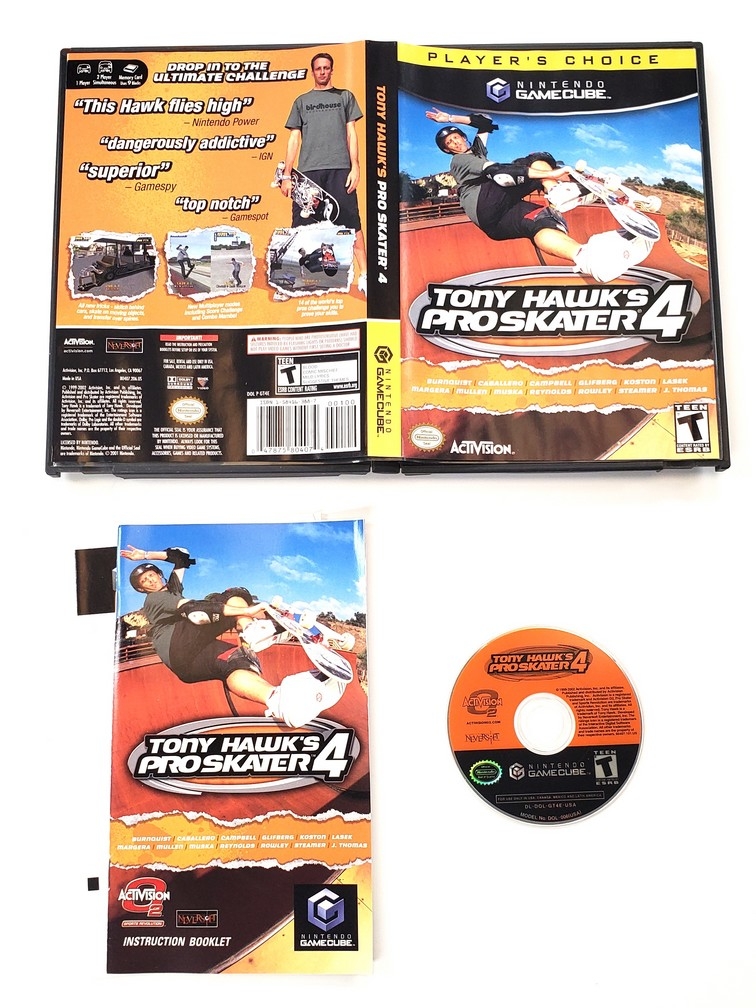 Tony Hawk's Pro Skater 4 (Player's Choice) (CIB)