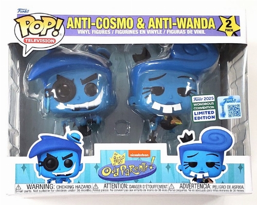 Fairly Odd Parents!, The - Anti-Cosmo & Anti-Wanda (2025 Wondrous Convention Limited Edition) (2 Pack) (NEW)