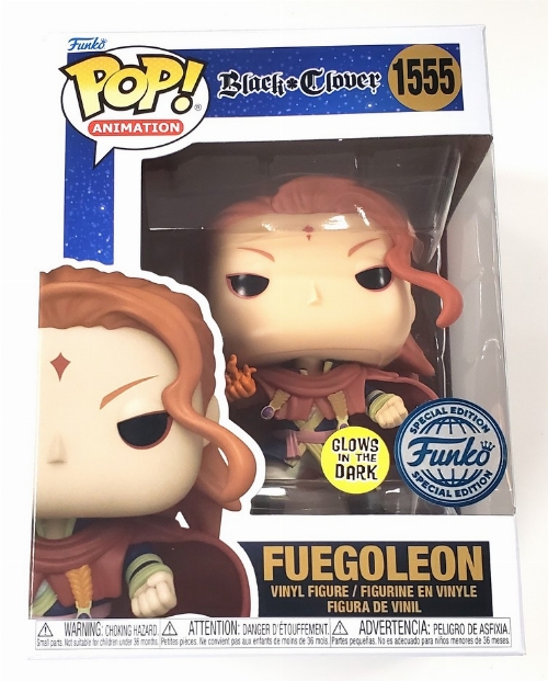 Black Clover - Fuegoleon (Glows in the Dark) (Special Edition) #1555 (NEW)
