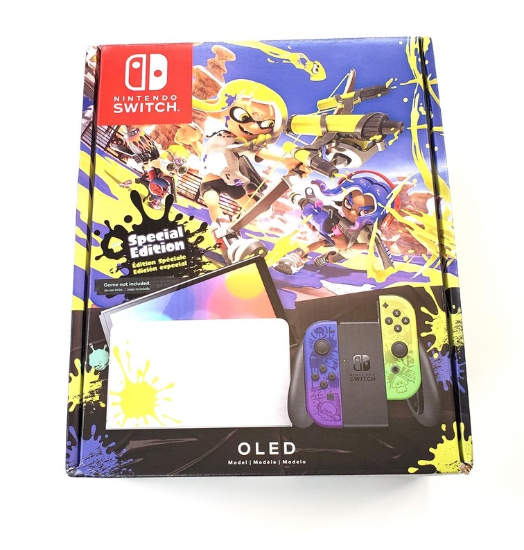 Nintendo Switch OLED [Splatoon 3 Special Edition] (CIB)