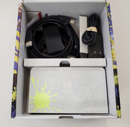 Nintendo Switch OLED [Splatoon 3 Special Edition] (CIB)