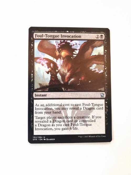 Foul-Tongue Invocation