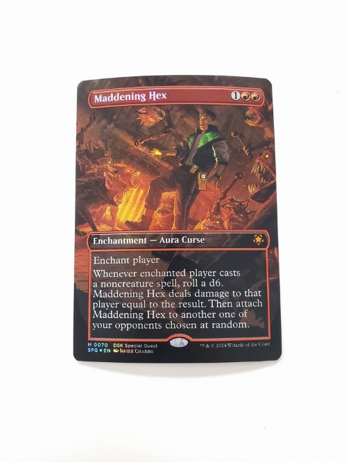 Maddening Hex (Borderless) (Foil)