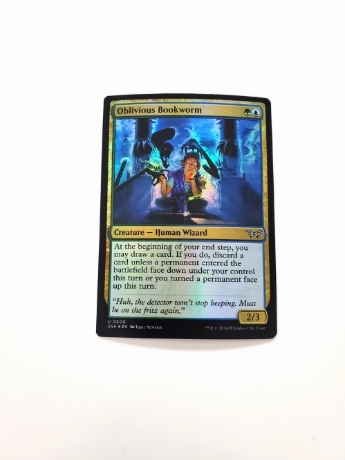 Oblivious Bookworm (0300) (Foil)