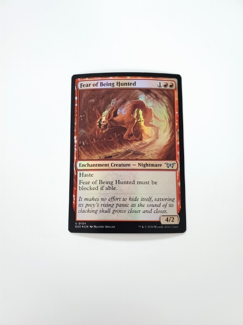 Fear of Being Hunted (Foil)