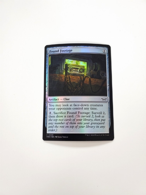 Found Footage (Foil)