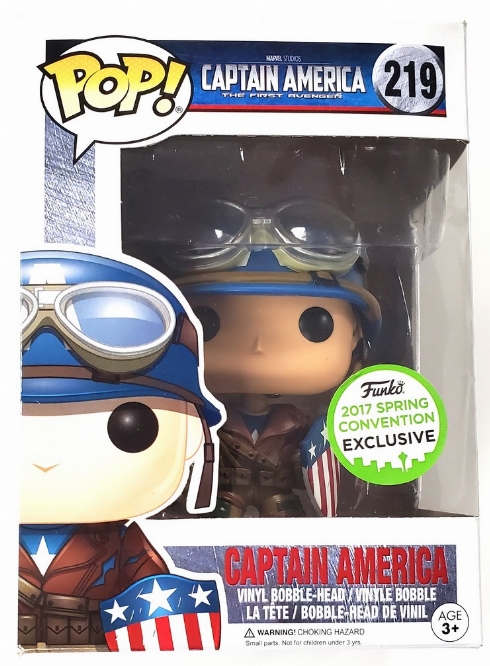 Captain America: The First Avenger - Captain America (2017 Spring Convention Exclusive) #219 (NEW)