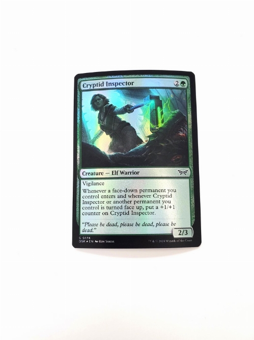 Cryptid Inspector (Foil)