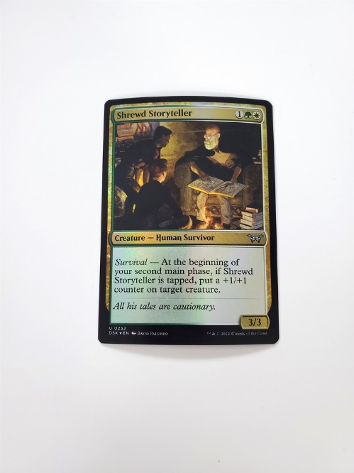 Shrewd Storyteller (Foil)
