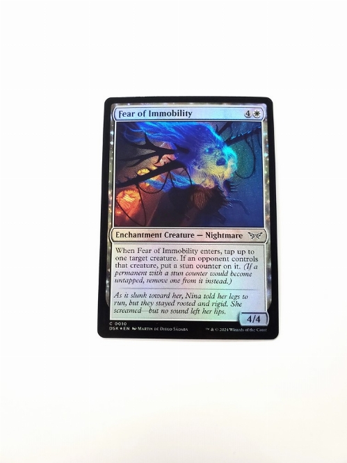 Fear of Immobility (Foil)