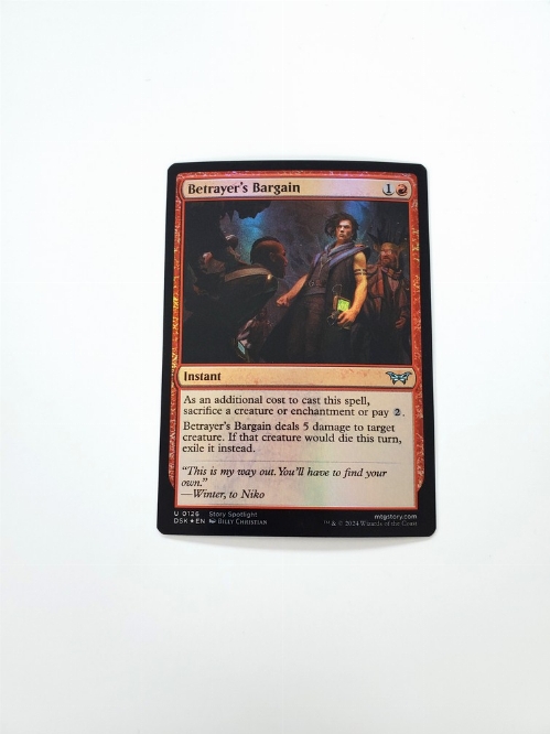 Betrayer's Bargain (Foil)