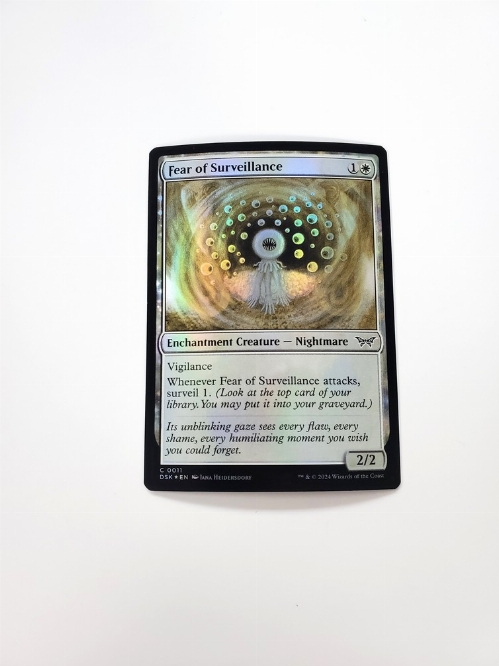 Fear of Surveillance (Foil)