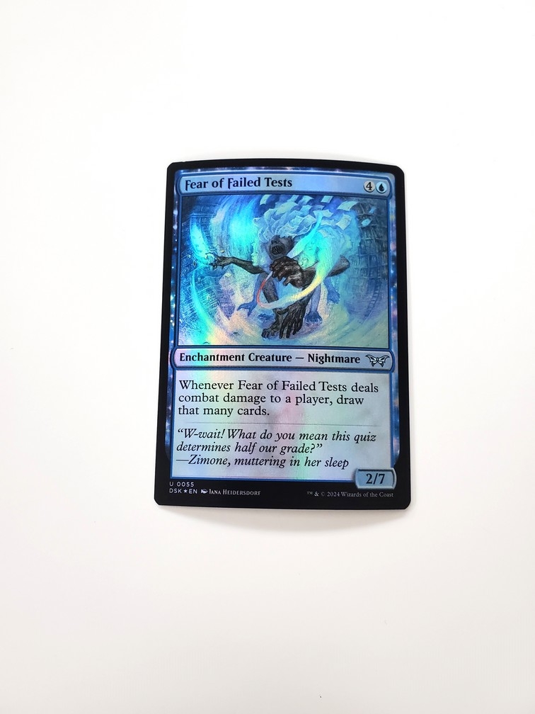 Fear of Failed Tests (Foil)