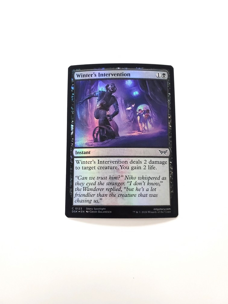 Winter's Intervention (Foil)