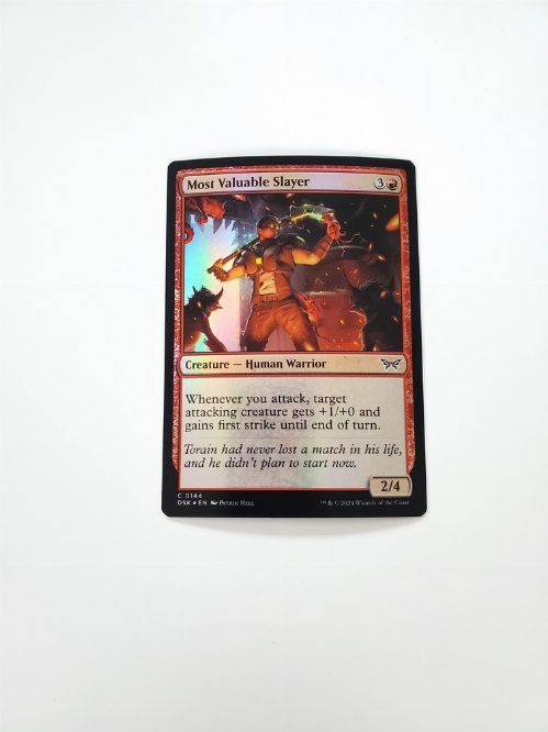 Most Valuable Slayer (Foil)