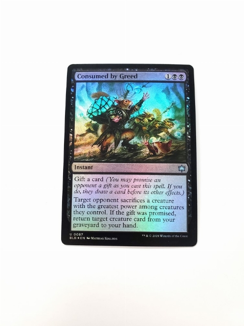 Consumed by Greed (Foil)