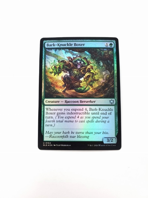 Bark-Knuckle Boxer (Foil)