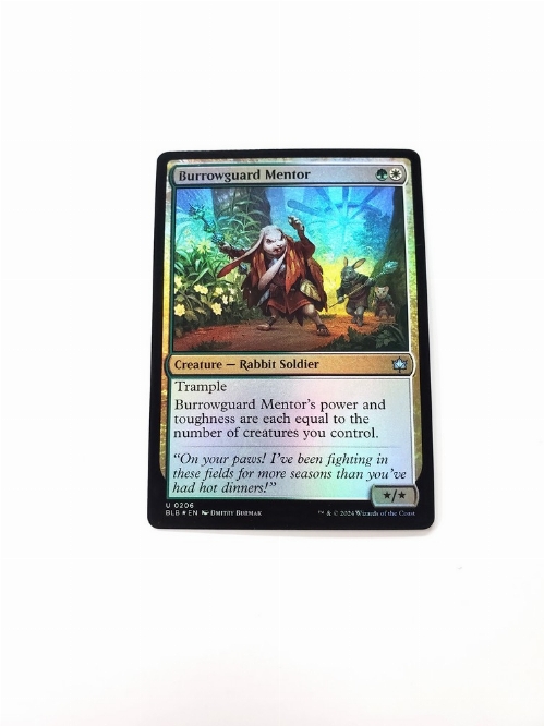 Burrowguard Mentor (Foil)