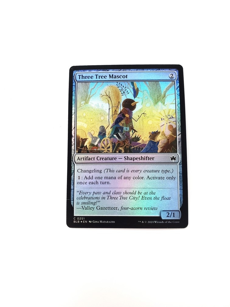 Three Tree Mascot (Foil)