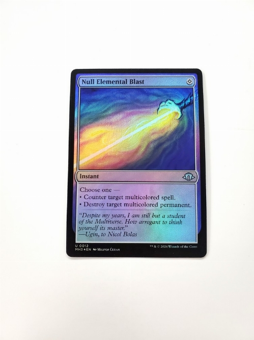 Null Elemental Blast (Foil)