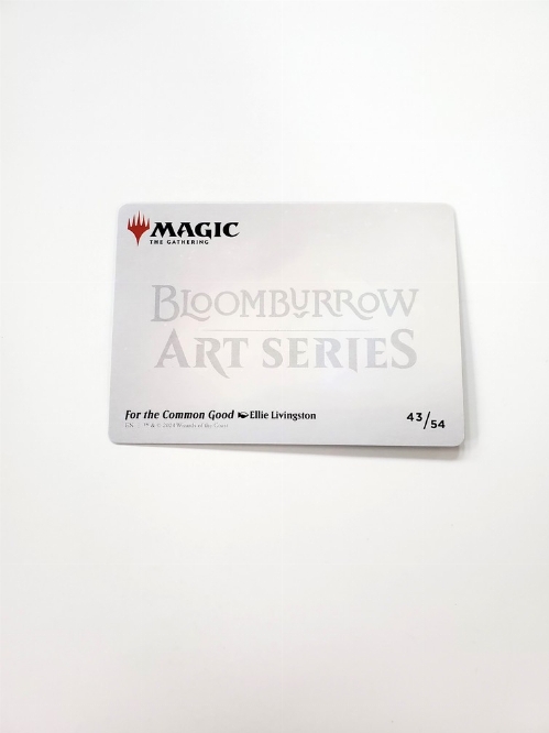For the Common Good - Art Card