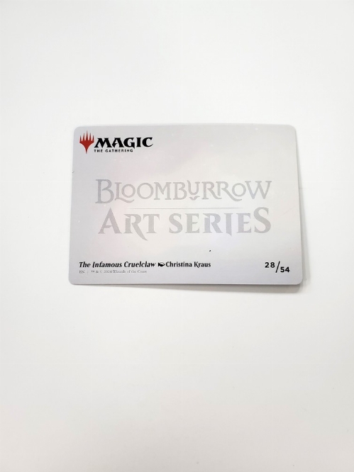 The Infamous Cruelclaw - Art Card