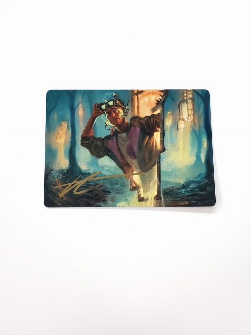 House Cartographer (Gold-Stamped Signature) - Art Card