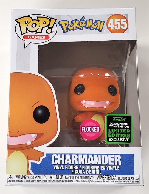 Pokémon - Charmander (Flocked) (2020 Spring Convention Limited Edition) #455 (NEW)