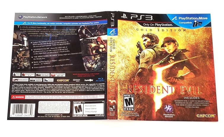 Resident Evil 5 (Gold Edition) (B)
