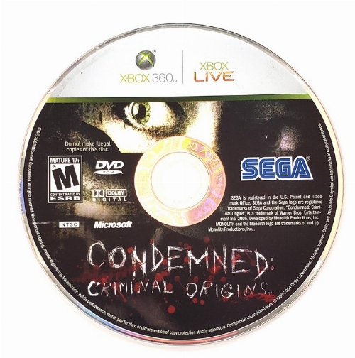 Condemned: Criminal Origins (C)