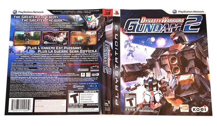 Dynasty Warriors: Gundam 2 (B)