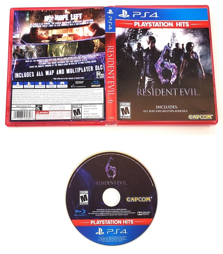 Resident Evil 6 (Playstation Hits) (CIB)