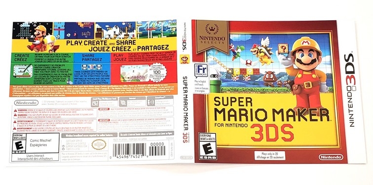 Super Mario Maker (Nintendo Selects) (B)