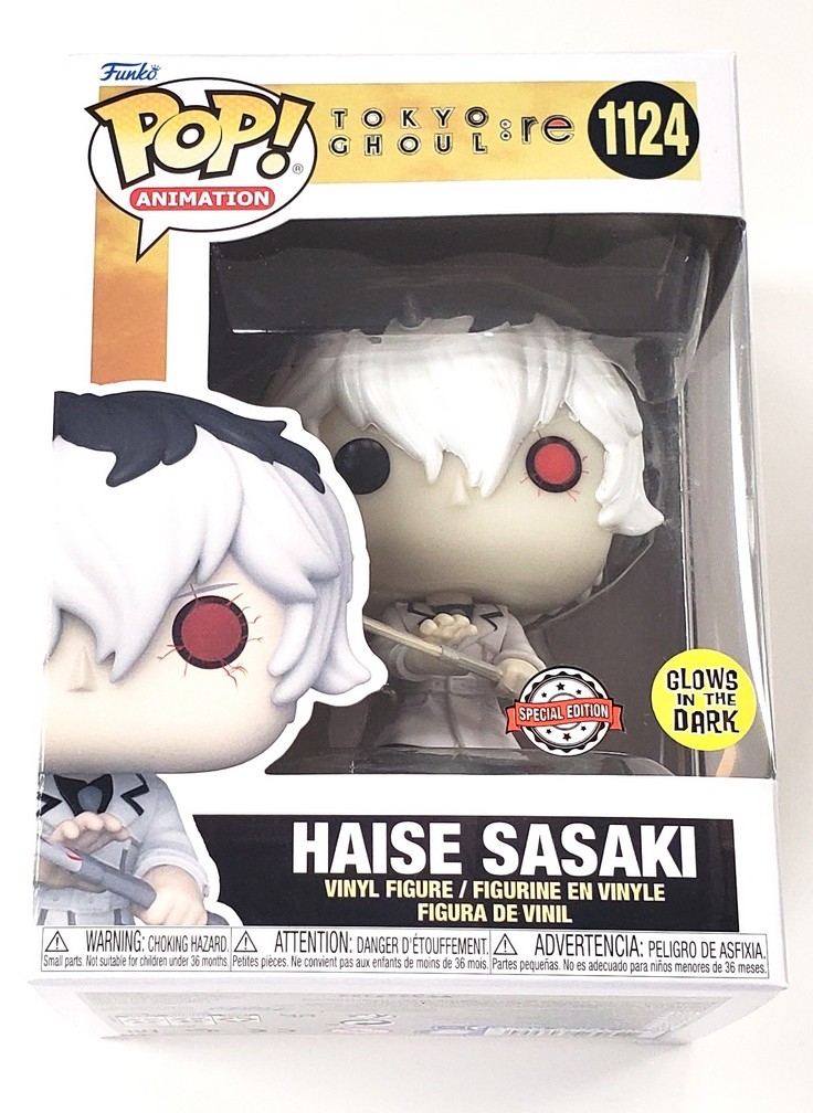 Tokyo Ghoul: re -  Haise Sasaki (Glows in the Dark Special Edition) #1124 (NEW)