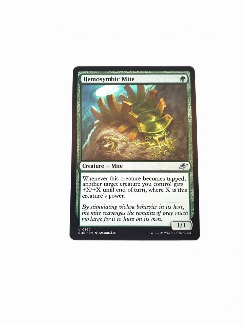 Hemosymbic Mite
