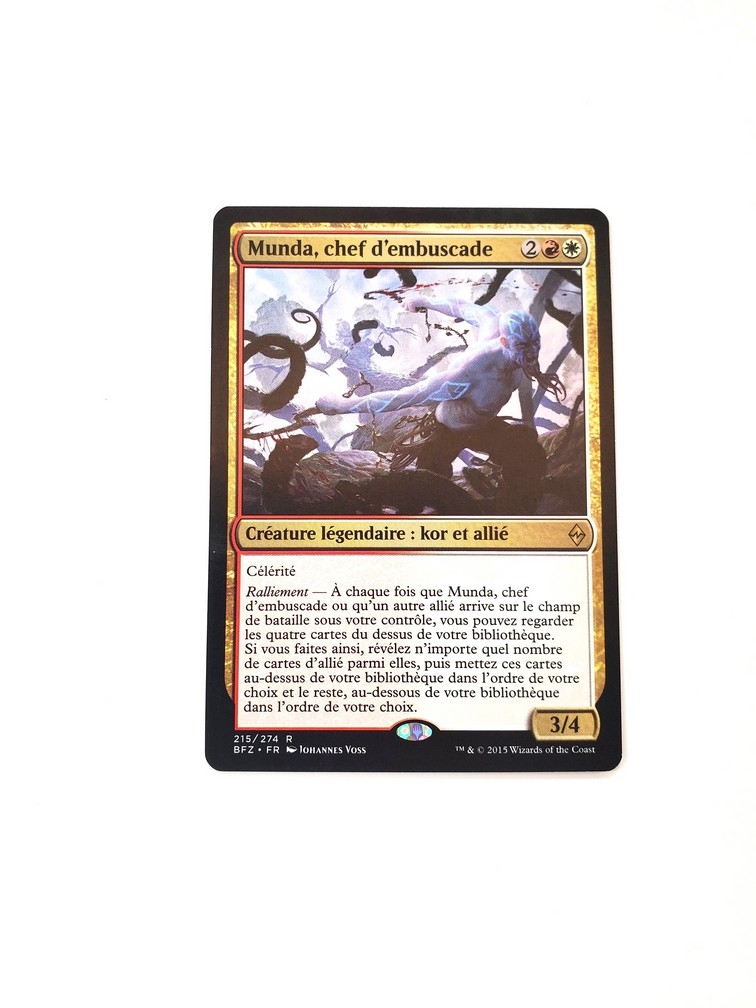 Munda, Ambush Leader (Francaise)