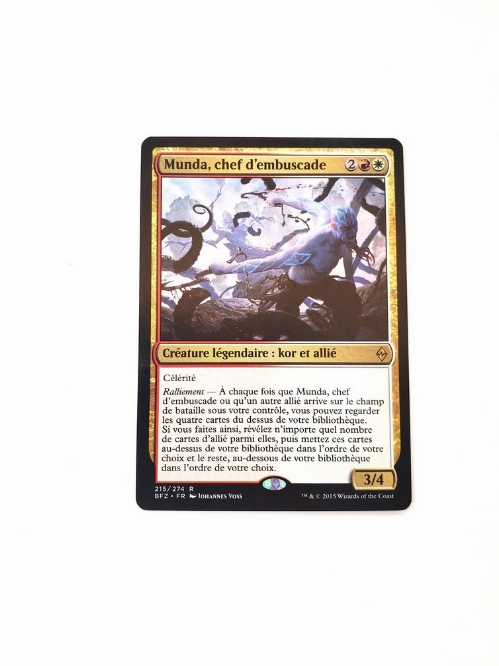 Munda, Ambush Leader (Francaise)