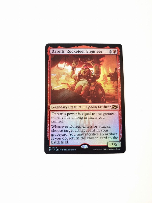 Daretti, Rocketeer Engineer (Foil)
