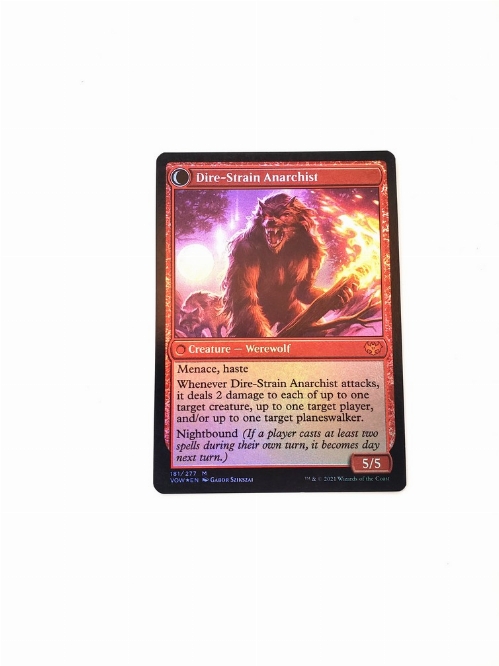Volatile Arsonist // Dire-Strain Anarchist (Foil)